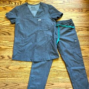 🌟Figs scrub set🌟 top XXS, bottom XXS-P